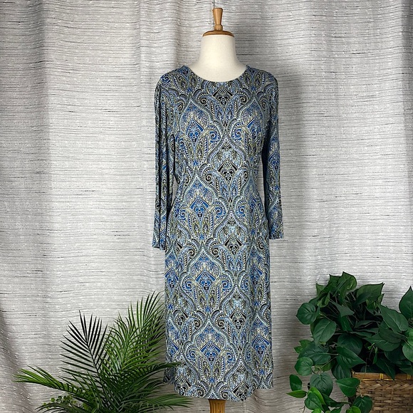 J. Jill Dresses J Jill Print Dress M Poshmark